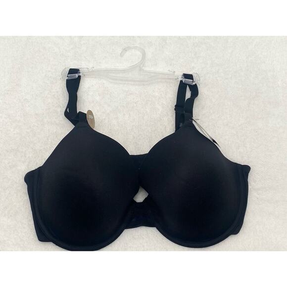 Wacoal Women’s Full Figure Perfect Primer Push-Up Bra Size 40D Black - Picture 1 of 4